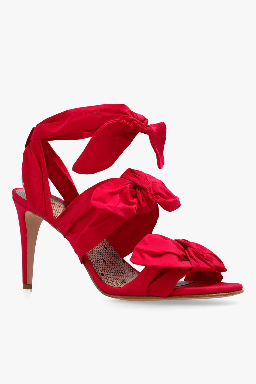シューズ・サンダルその他 VALENTINO GARAVANI Woman Heeled sandals Red 6W2S0LD0DDT WQ1 Valentino Garavani Women's Lady Crush Sandal | A.K. Rikk's